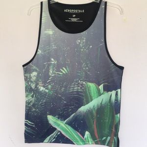 Aeropostale sleeveless mesh top,